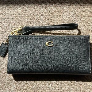 Coach Black Leather Wallet